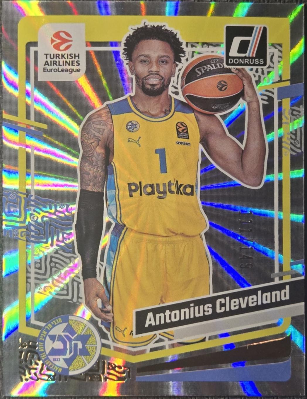 Antonius Cleveland [Holo Laser] #148
