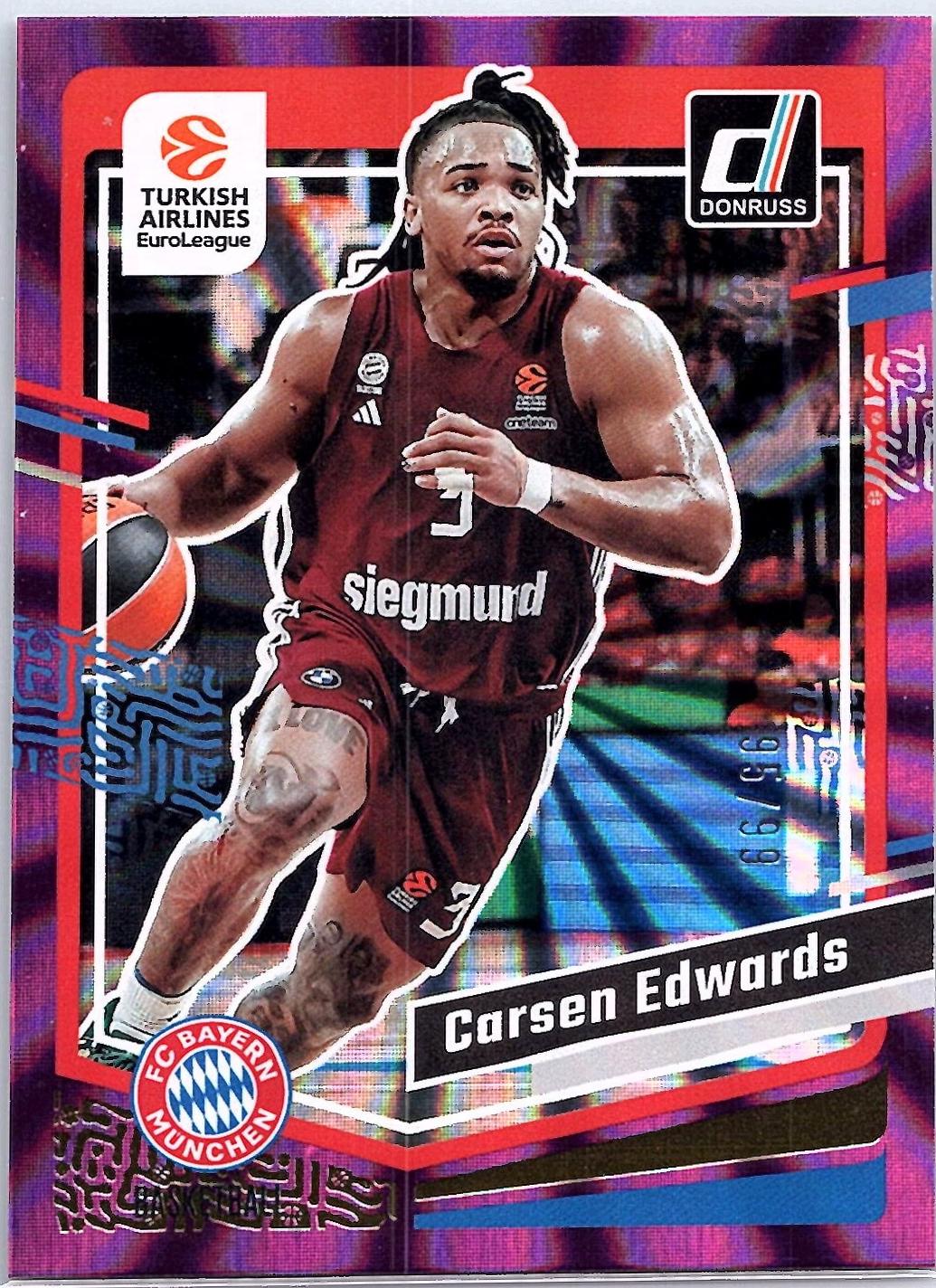 Carsen Edwards [Purple Laser] #85