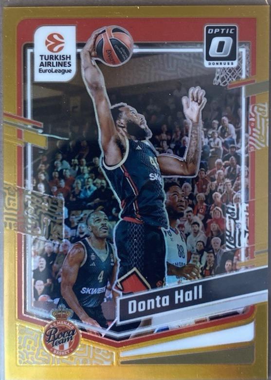Donta Hall [Gold Optic] #21