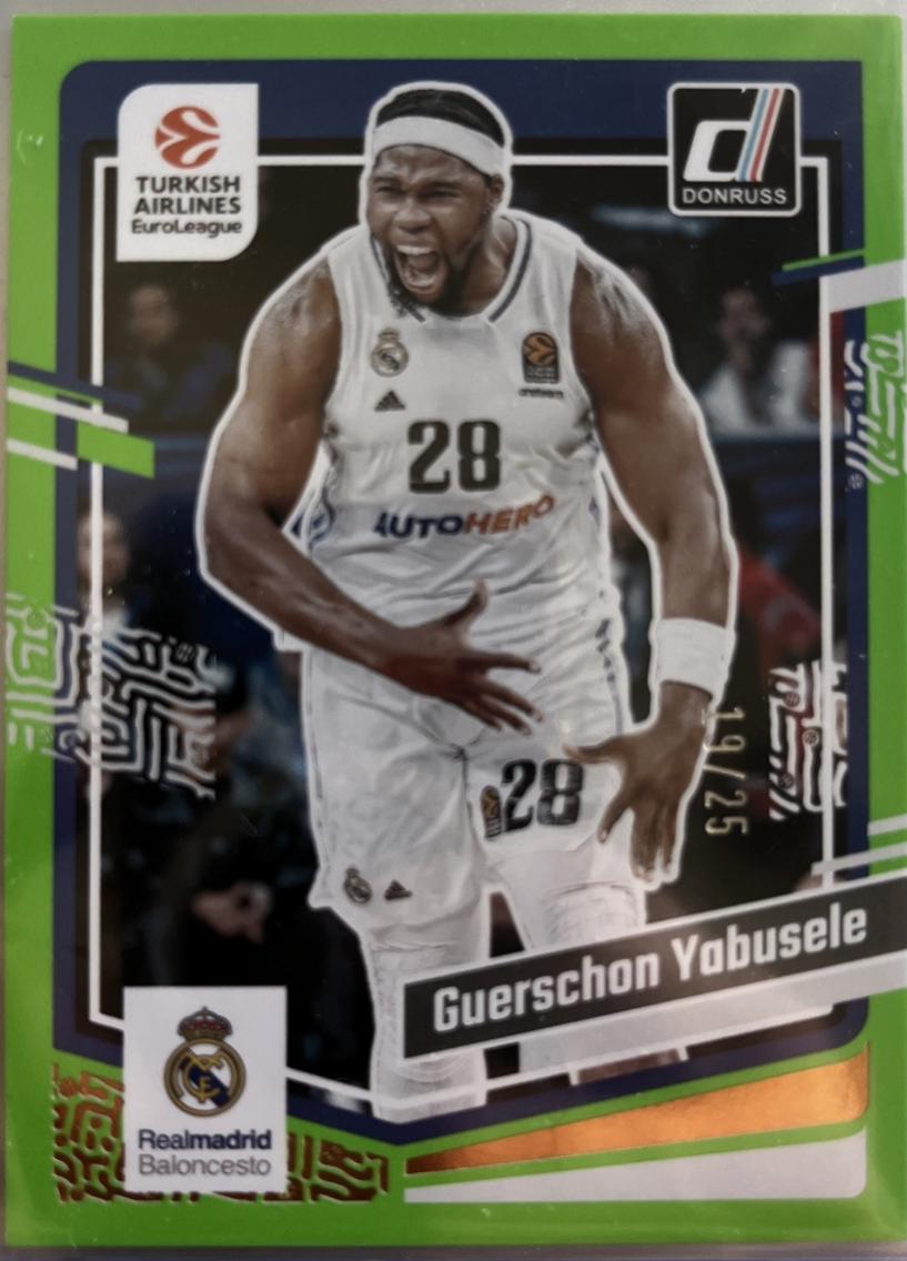 Guerschon Yabusele [Neon Green Flood] #70