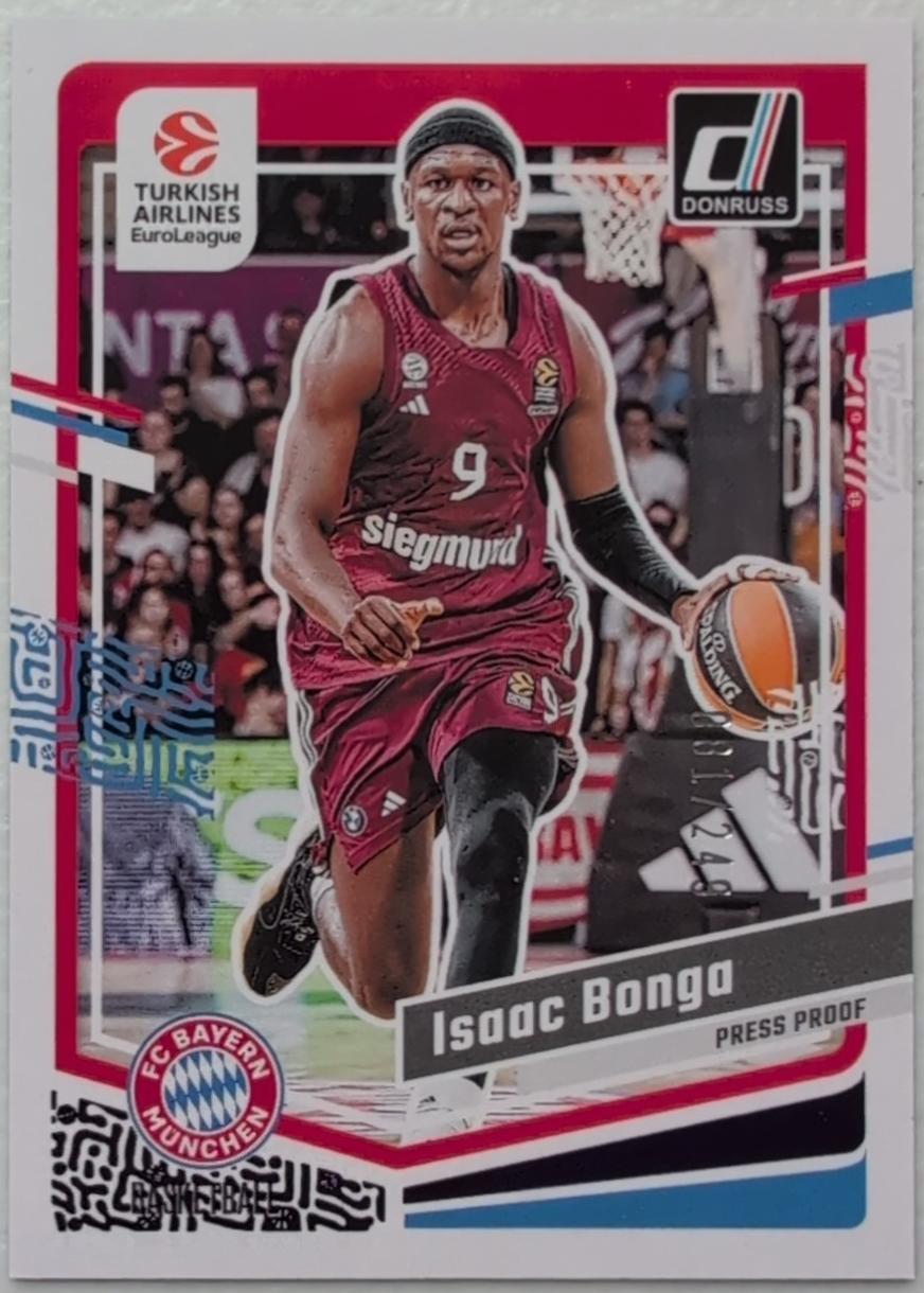Isaac Bonga [Purple Press Proof] #43