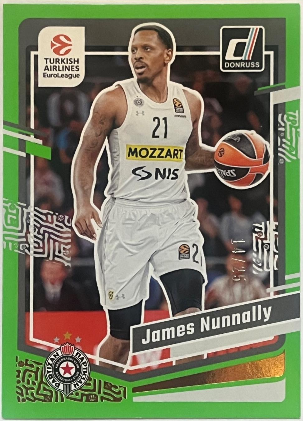 James Nunnally [Neon Green Flood] #61