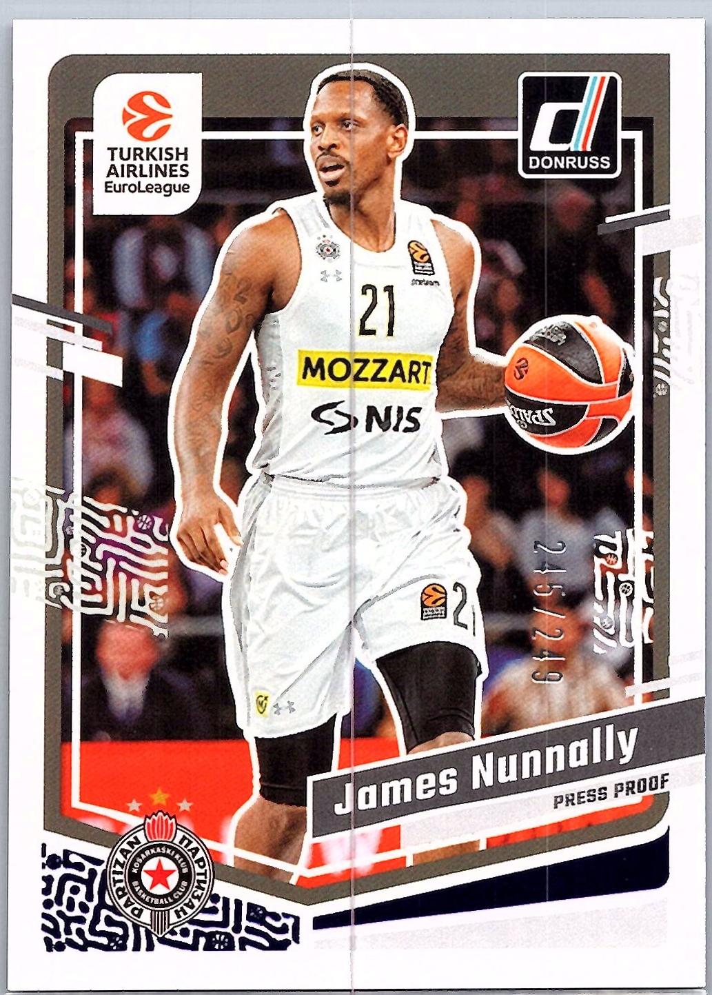 James Nunnally [Purple Press Proof] #61