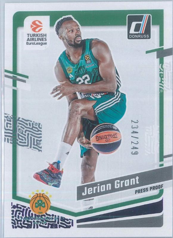 Jerian Grant [Purple Press Proof] #141