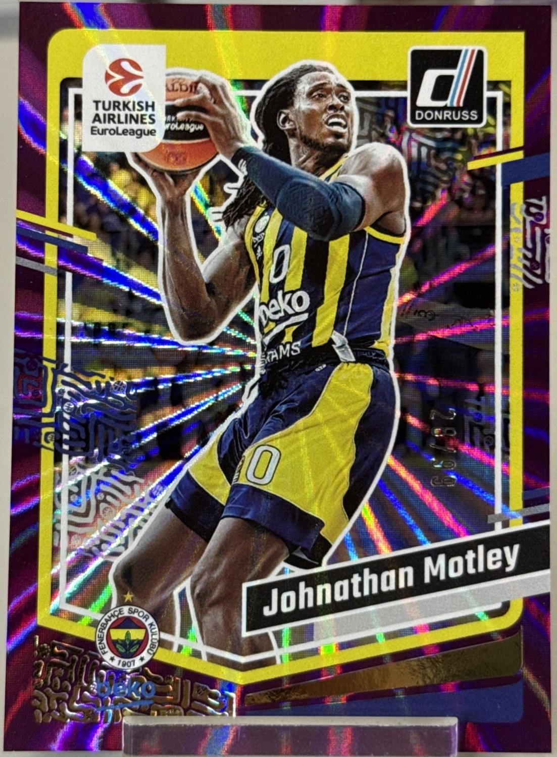 Johnathan Motley [Purple Laser] #154