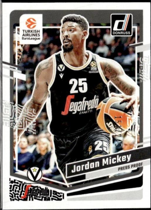 Jordan Mickey [Purple Press Proof] #89