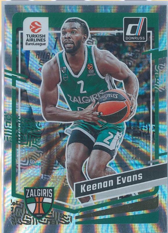 Keenan Evans [Holo Laser] #101