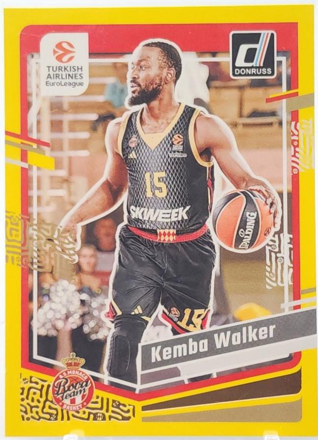 Kemba Walker [Yellow Flood] #27