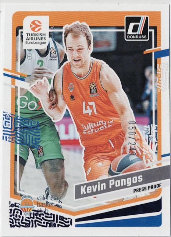 Kevin Pangos [Purple Press Proof] #121