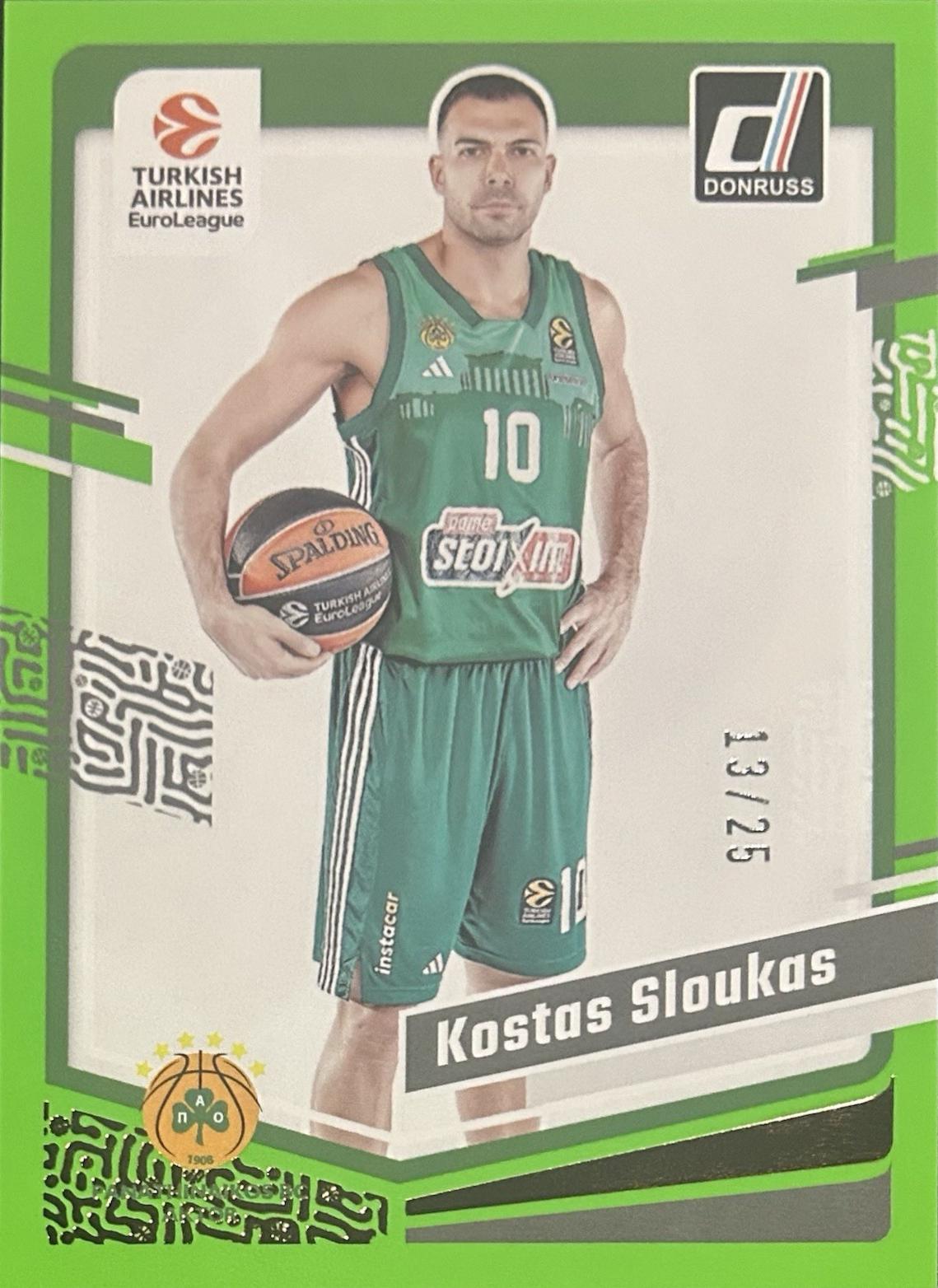 Kostas Sloukas [Neon Green Flood] #47