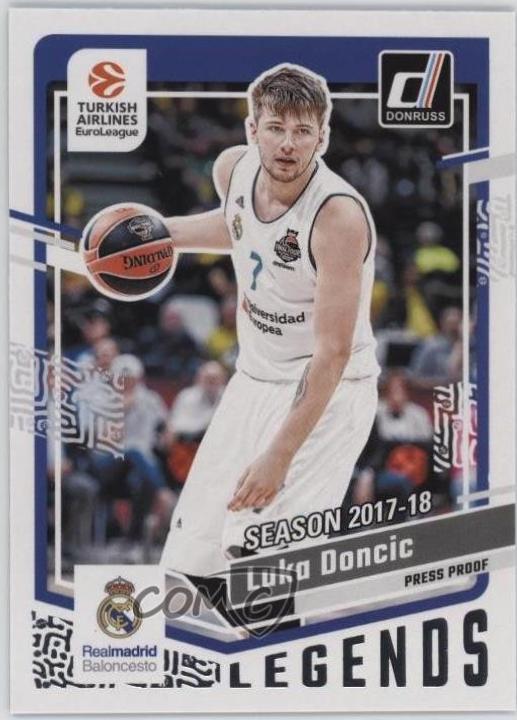 Luka Doncic [Silver Press Proof] #166