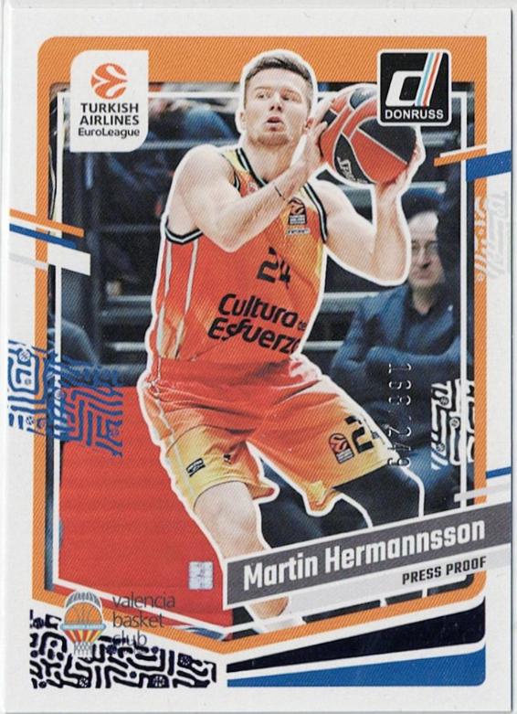 Martin Hermannsson [Purple Press Proof] #135