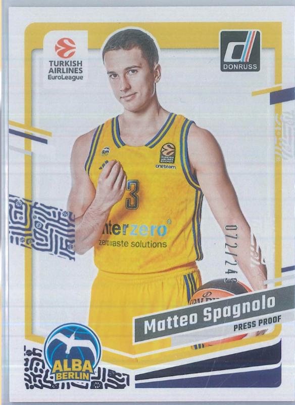 Matteo Spagnolo [Purple Press Proof] #20