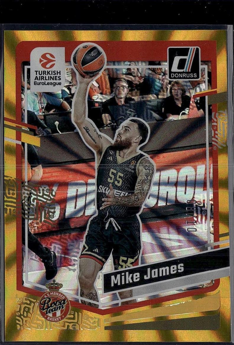 Mike James [Gold Laser] #128