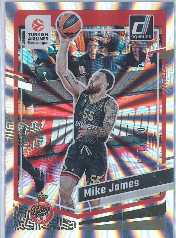 Mike James [Holo Laser] #128