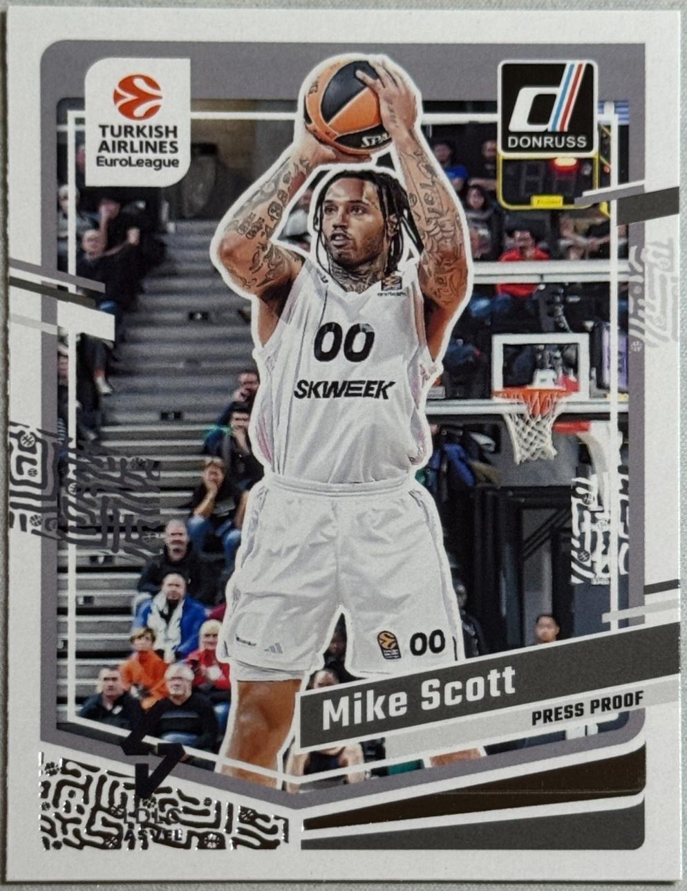 Mike Scott [Silver Press Proof] #107
