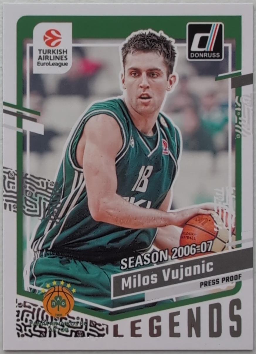 Milos Vujanic [Silver Press Proof] #184