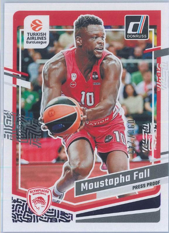 Moustapha Fall [Purple Press Proof] #123