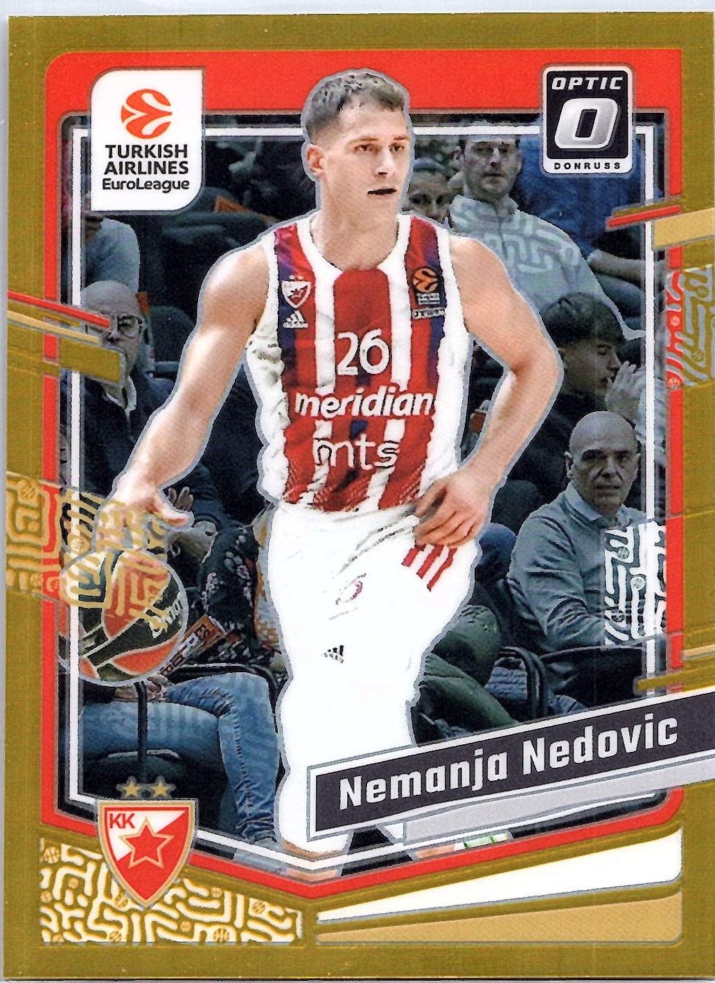 Nemanja Nedovic [Gold Optic] #124
