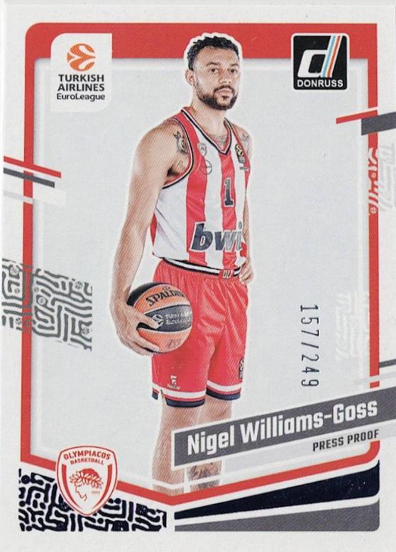 Nigel Williams-Goss [Purple Press Proof] #49