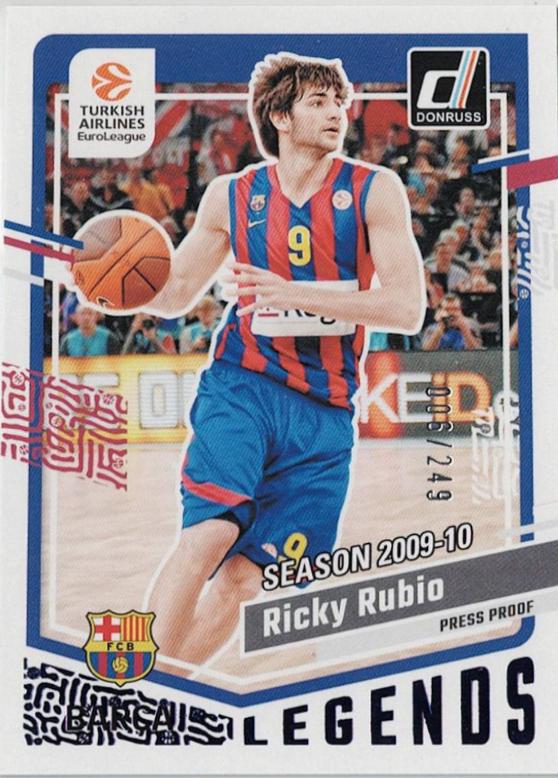 Ricky Rubio [Purple Press Proof] #188