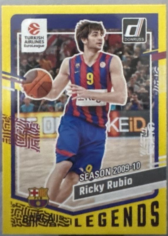Ricky Rubio [Yellow Flood] #188