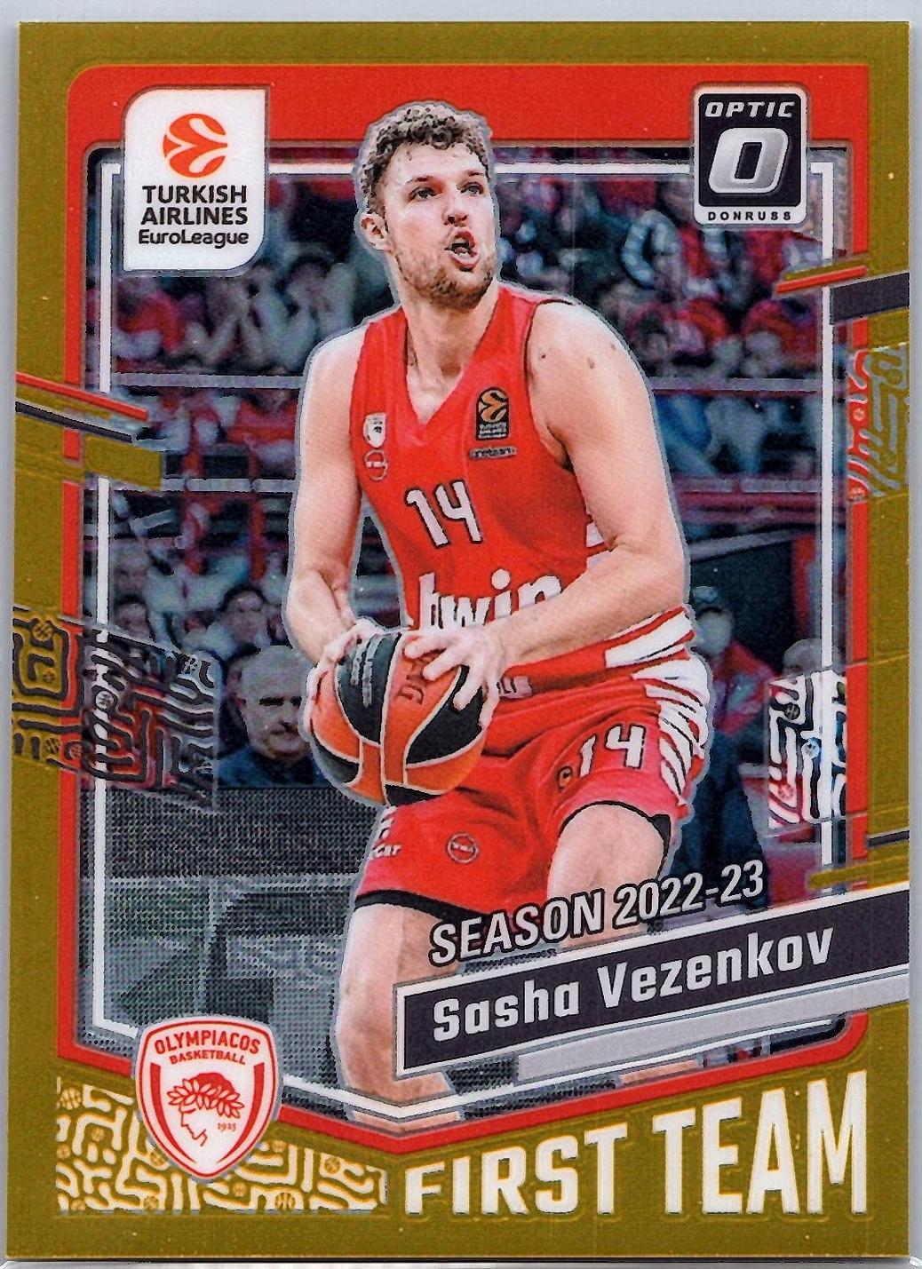 Sasha Vezenkov [Gold Optic] #200