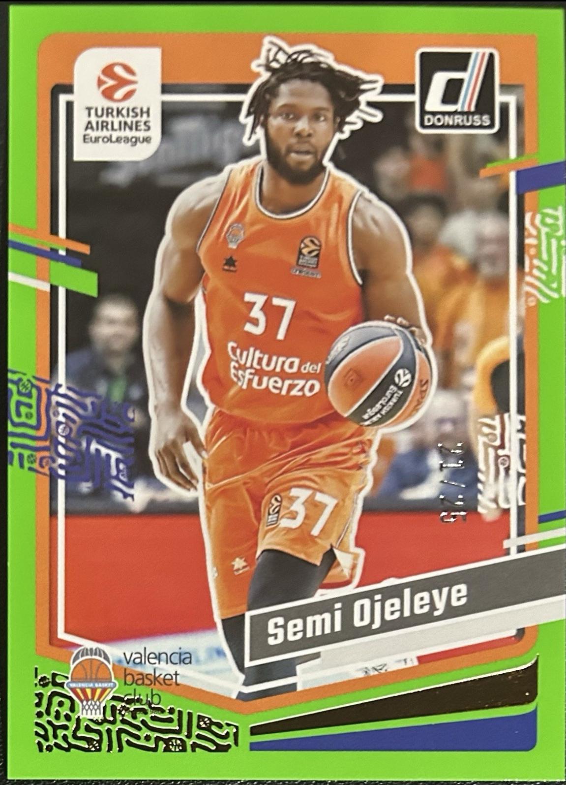 Semi Ojeleye [Neon Green Flood] #54
