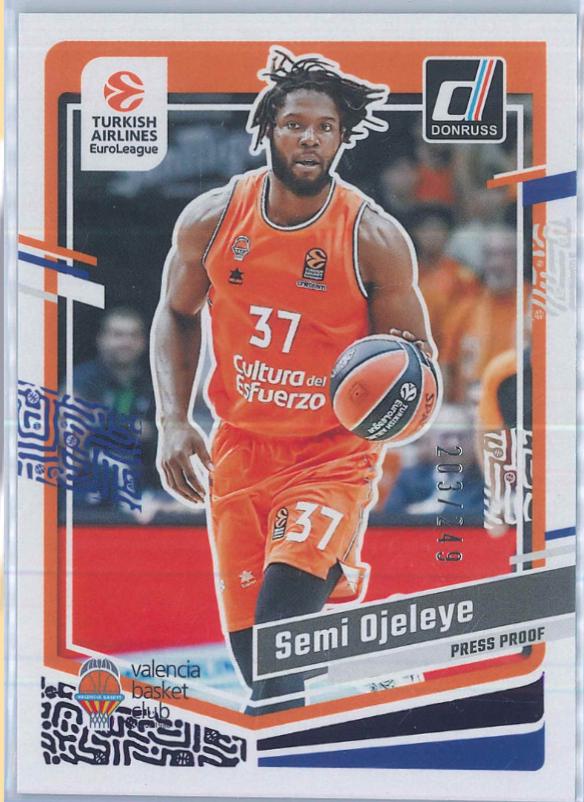 Semi Ojeleye [Purple Press Proof] #54
