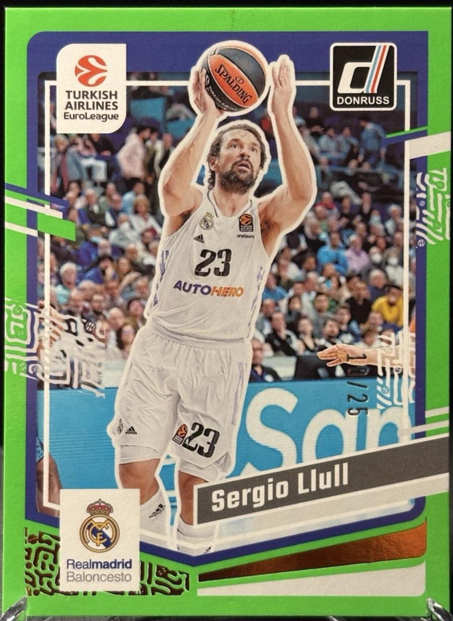 Sergio Llull [Neon Green Flood] #72