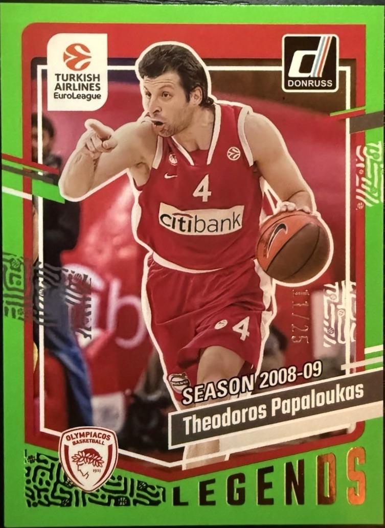 Theodoros Papaloukas [Neon Green Flood] #174