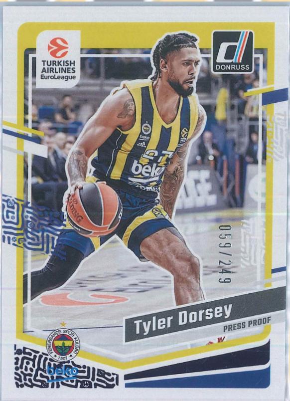 Tyler Dorsey [Purple Press Proof] #99