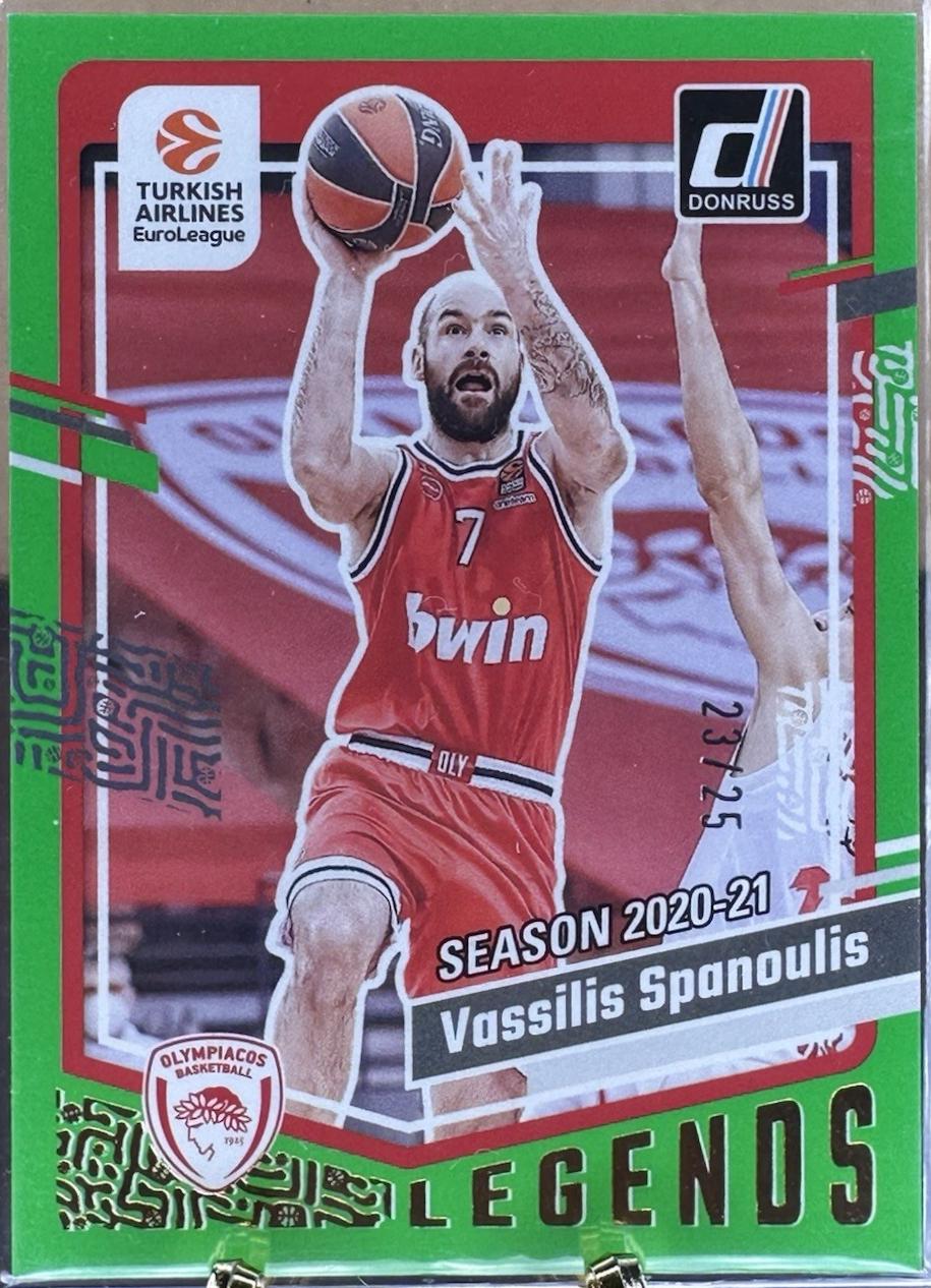 Vassilis Spanoulis [Neon Green Flood] #192