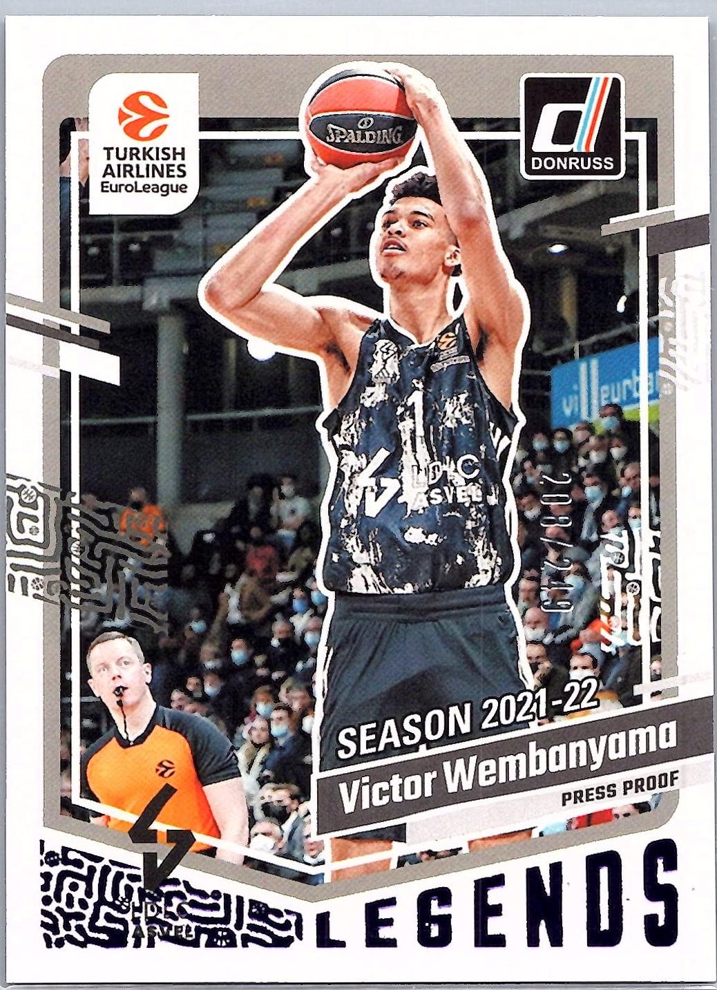 Victor Wembanyama [Purple Press Proof] #161
