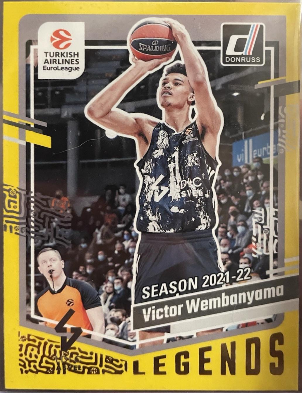 Victor Wembanyama [Yellow Flood] #161