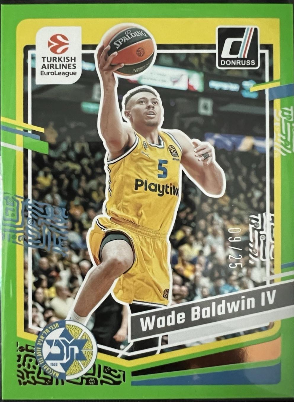 Wade Baldwin IV [Neon Green Flood] #77
