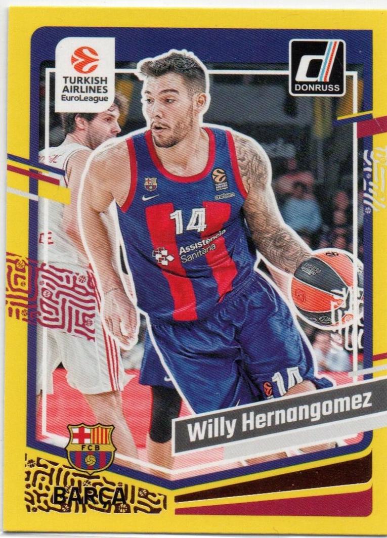 Willy Hernangomez [Yellow Flood] #93