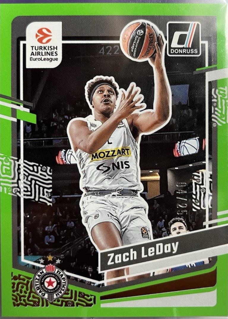 Zach LeDay [Neon Green Flood] #76