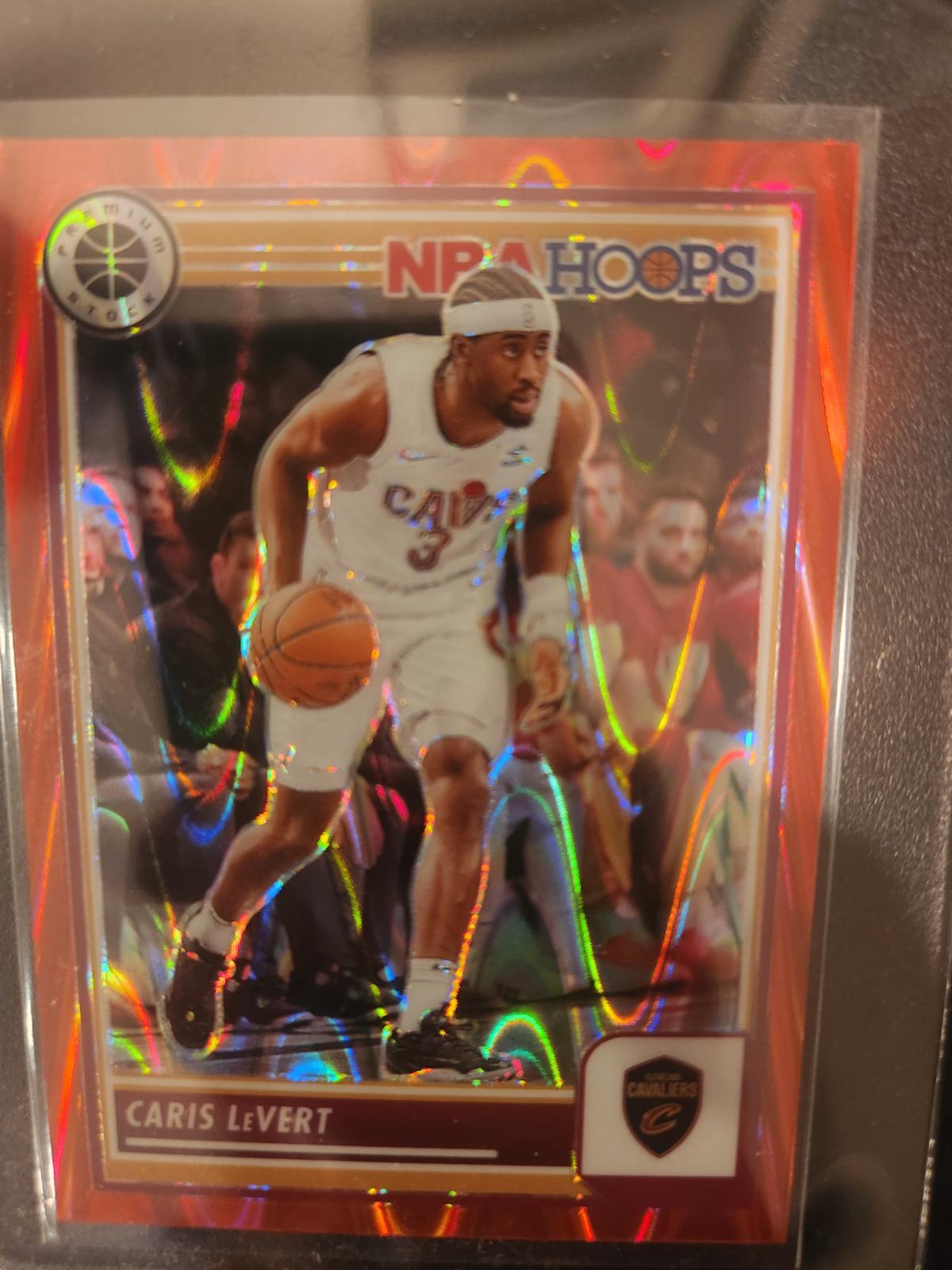 Caris LeVert [Red Seismic Prizm] #3