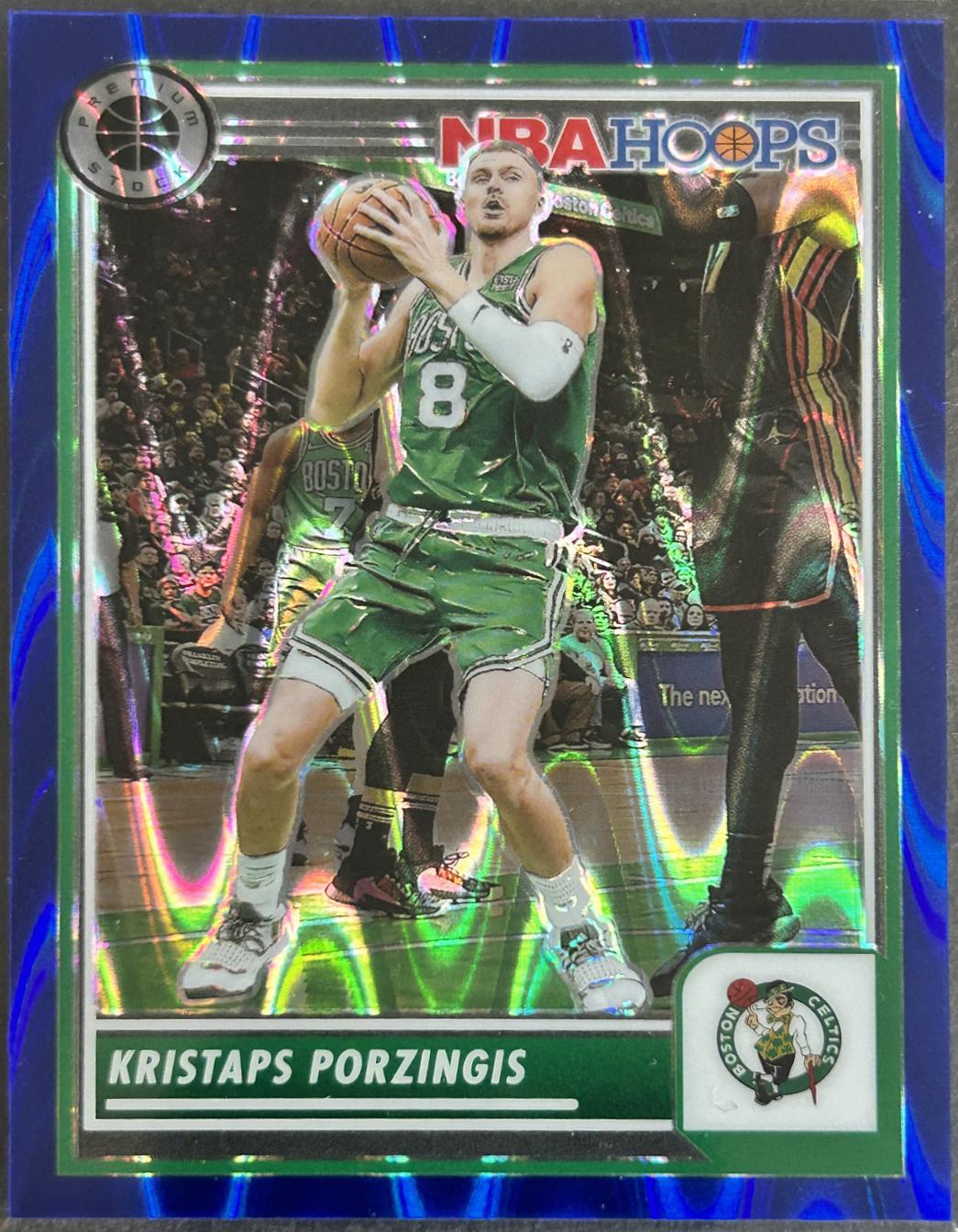 Kristaps Porzingis [Seismic Blue Prizm] #2