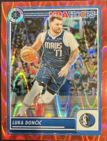 Luka Doncic [Red Seismic Prizm] #9