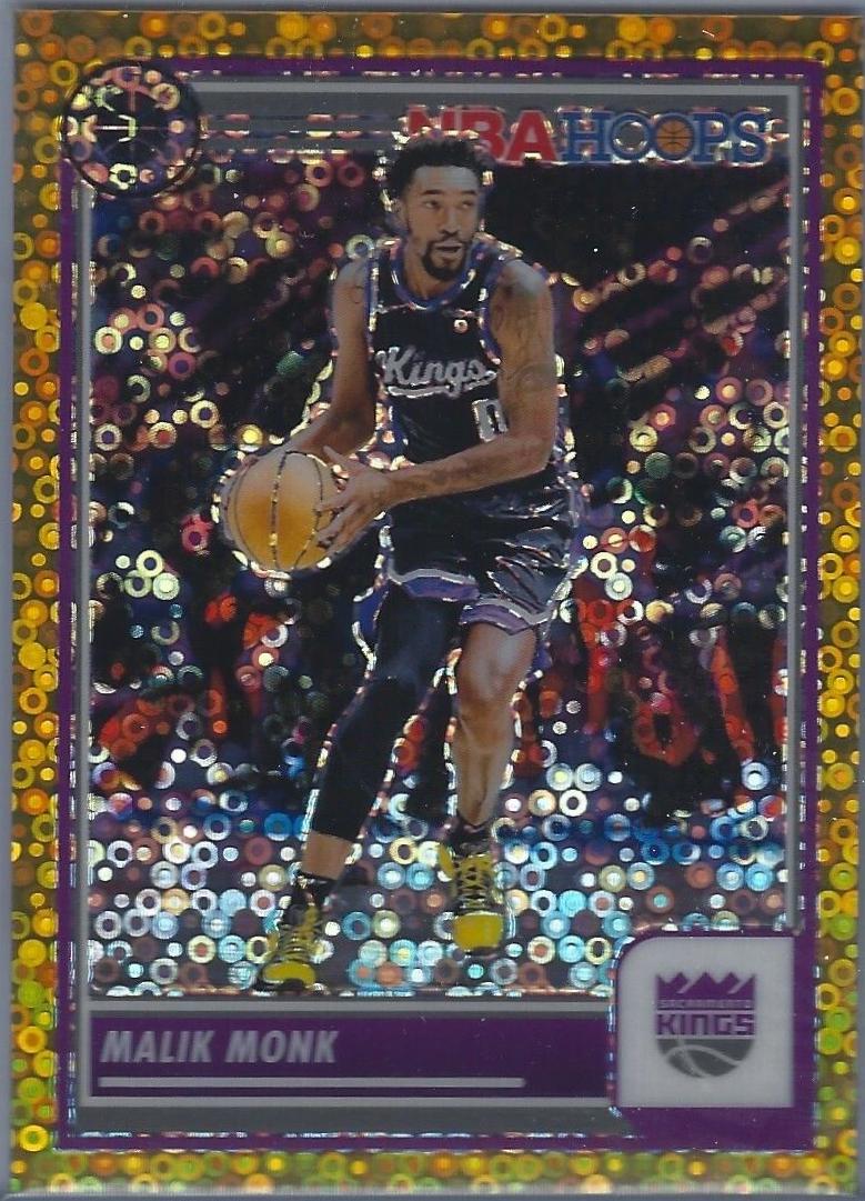 Malik Monk [Disco Gold Prizm] #123