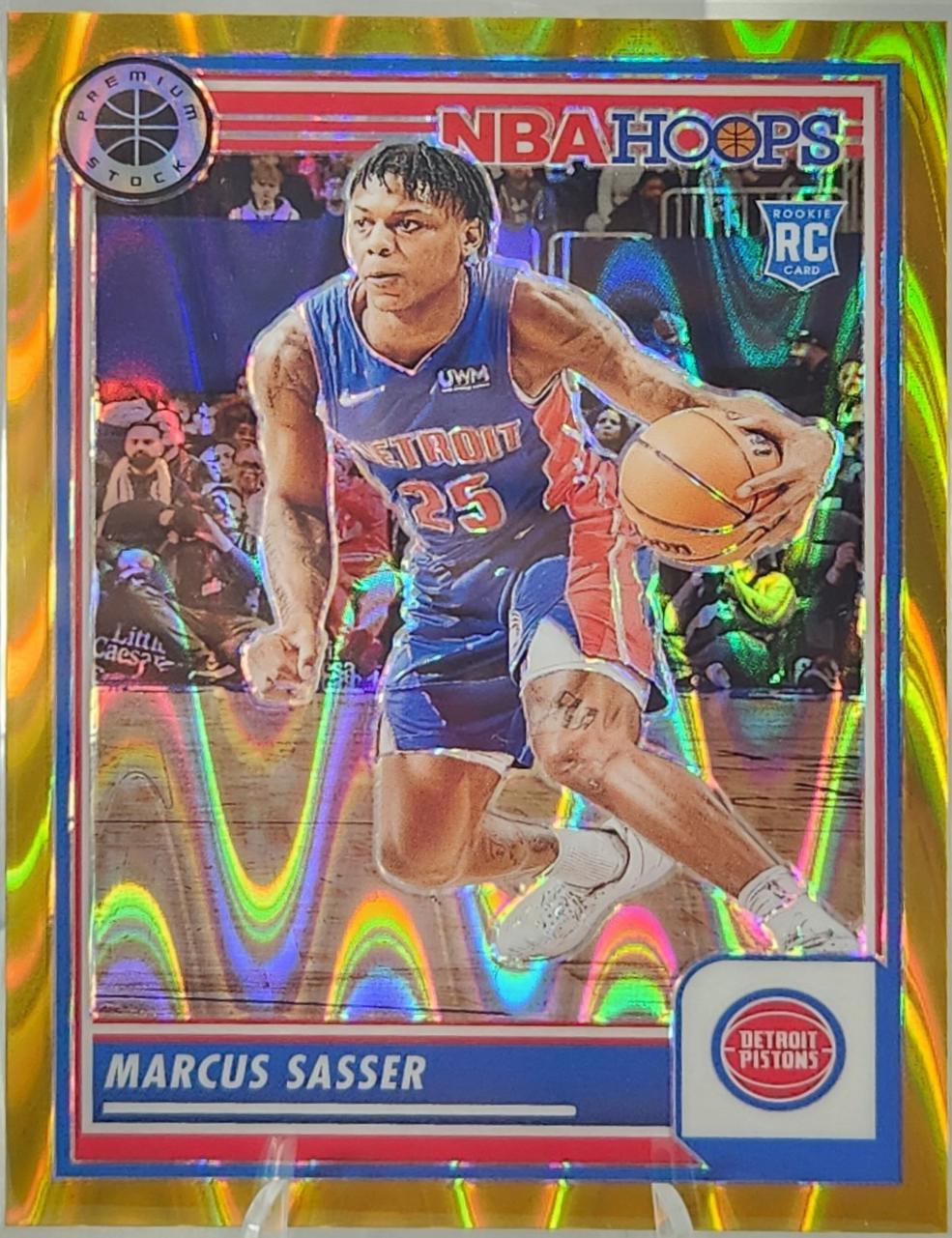 Marcus Sasser [Gold Prizm] #45