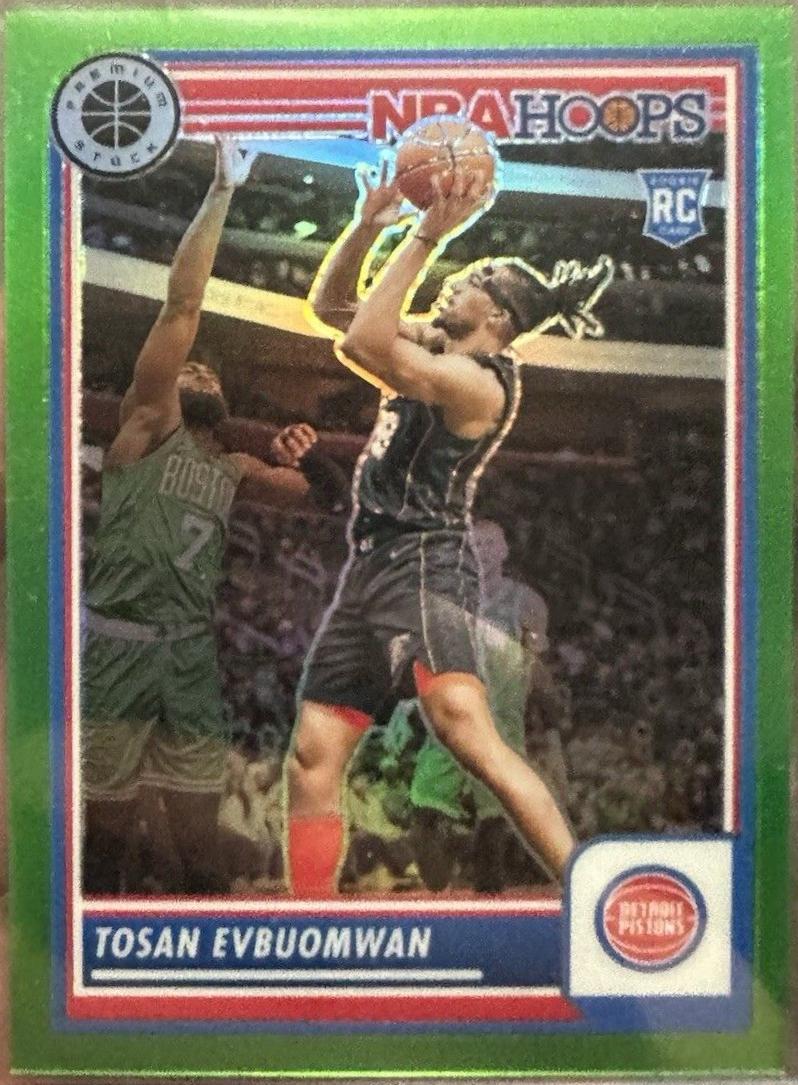 Tosan Evbuomwan [Disco Green Prizm] #133