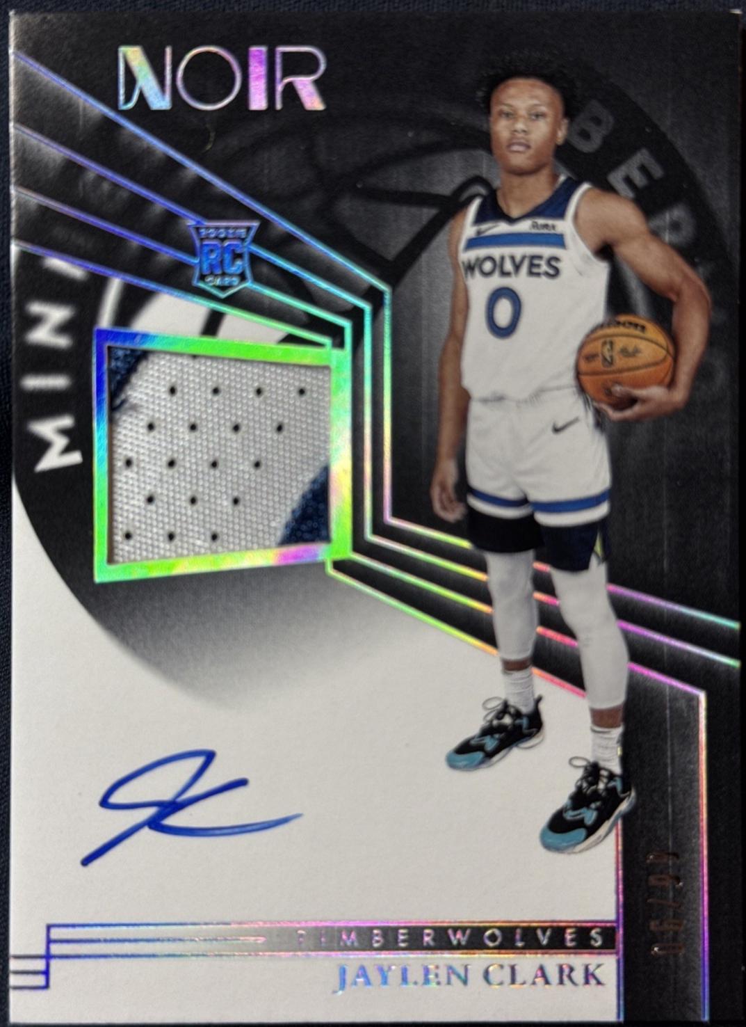 Jaylen Clark [Rookie Patch Autographs Color] #373