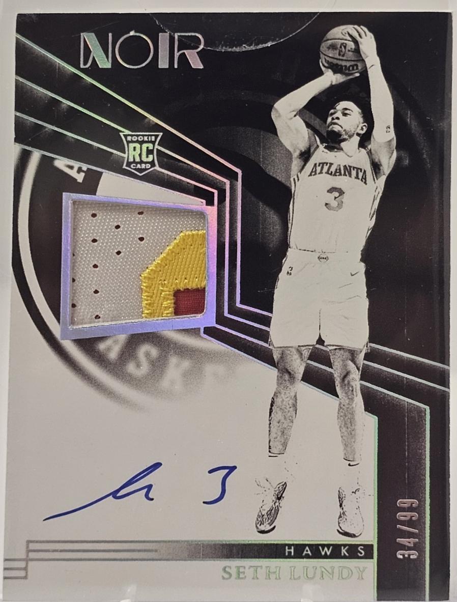 Seth Lundy [Rookie Patch Autographs Black and White] #324