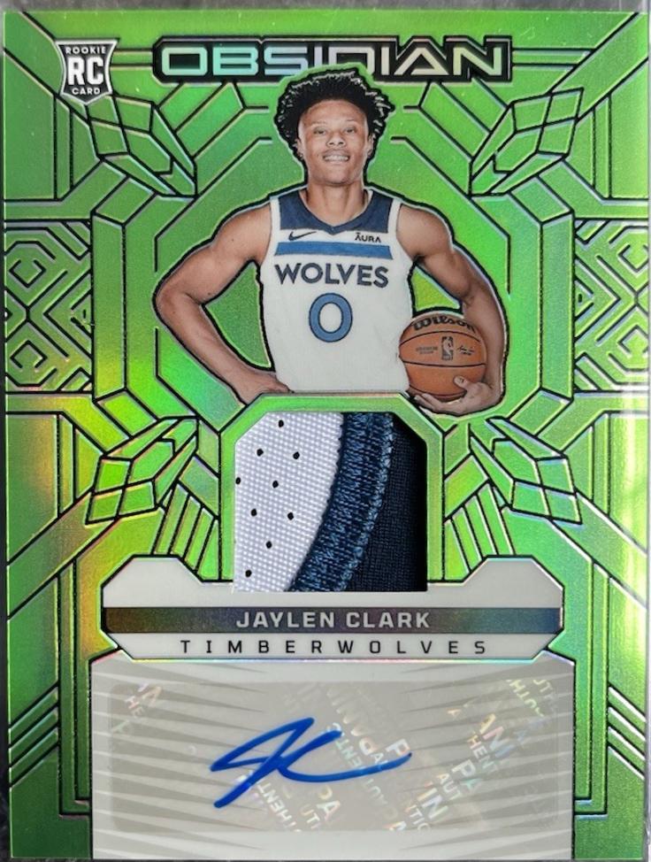 Jaylen Clark [Green Flood Autograph] #228
