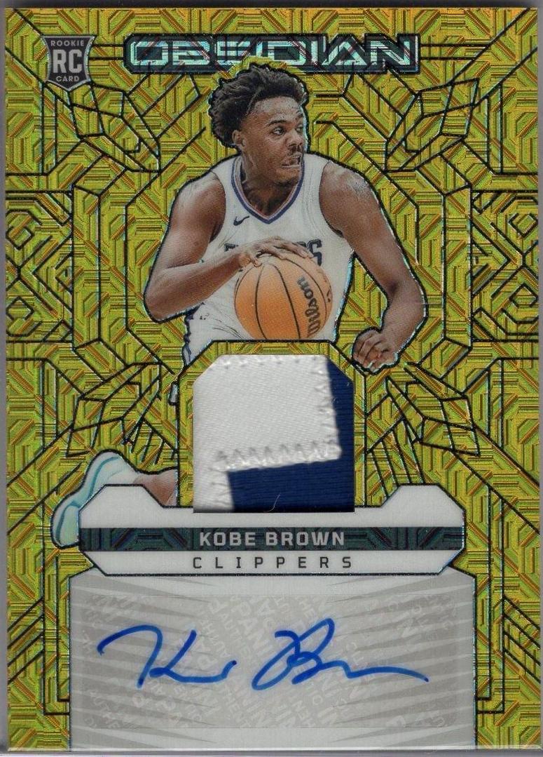 Kobe Brown [Gold Autograph] #218