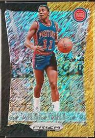 Isiah Thomas [Shimmer Black Gold FOTL] #84
