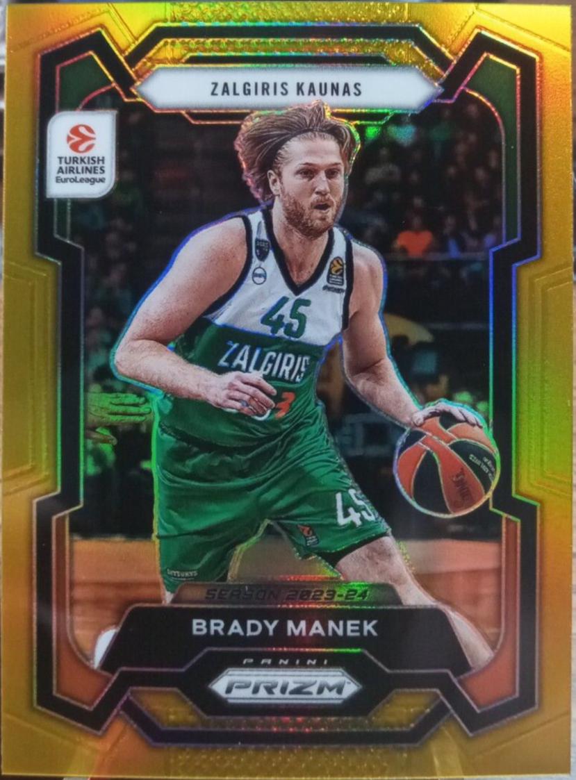 Brady Manek [Gold] #100